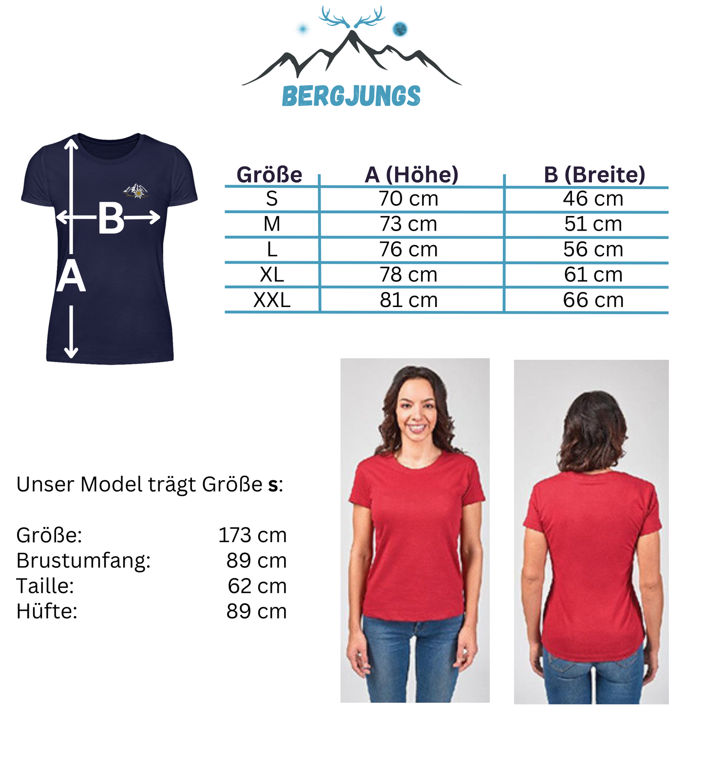 Edelweiß - Damenshirt