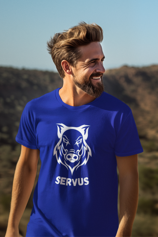 Servus Wildschwein  - Herren Premiumshirt